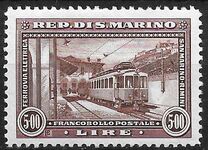 [The Opening of San Marino Electric Railway, Rimini, වර්ගය BC3]