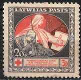[Red Cross Charity - Brown and Green Design on Back, A type with Blue Design on Back, tyyppi H]