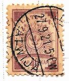 [Tipos de 1919 sobre papel estriado., tipo A39]
