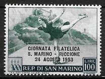 [Stamp Day San Marino - Riccione, type GR]