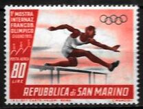 [International Exhibition of Olympic Stamps in San Marino, タイプ HN]