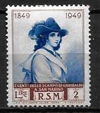 [The 100th Anniversary of Garibaldi's Refuge to San Marino, type EQ]