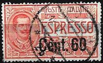 [Express Letter - Overprinted with New Value, tip BP]