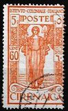 [Italian Colonial Institute - Goddess of Peace - Watermarked, type G4]