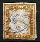 [King Victor Emmanuel II - This Issue Vary Greatly in Colour, Tip D3]