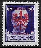 [Italian Postage Stamps Overprinted "PROVINZ LAIBACH LJUBLJANSKA POKRAJINA", type A7]