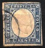 [King Victor Emmanuel II - This Issue Vary Greatly in Colour, type D9]