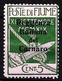 [Fiume Military Post Stamps Surcharged, 类型 A1]