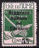 [Fiume Military Post Stamps Surcharged, 类型 A2]