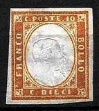 [King Victor Emmanuel II - This Issue Vary Greatly in Colour, Tip D4]