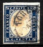 [King Victor Emmanuel II - This Issue Vary Greatly in Colour, tegund D7]