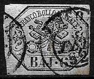 [Coat of Arms - Black Print on Colored Paper, type G]