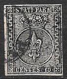 [Coat of Arms - Black Print on Colored Paper, type A1]