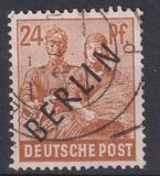 [BERLIN in Black Overprint on "Allied Occupation Zone" Stamps, type A8]