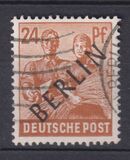 [BERLIN in Black Overprint on "Allied Occupation Zone" Stamps, type A8]