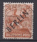 [BERLIN in Black Overprint on "Allied Occupation Zone" Stamps, type A8]