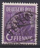 [BERLIN in Black Overprint on "Allied Occupation Zone" Stamps, type A1]