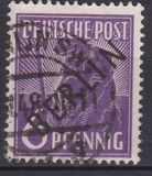 [BERLIN in Black Overprint on "Allied Occupation Zone" Stamps, type A1]