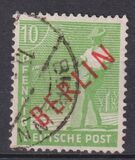 [BERLIN in Red Overprint on "Allied Occupation Zone" Stamps, type B3]