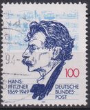 [The 125th Anniversary of the Birth of Hans Pfitzner, Composer, tip BFA]