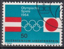 [Winter and Summer Olympic Games - Innsbruck 1964, Austria and Tokyo, Japan, タイプ ND]