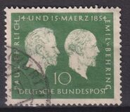 [100. Geburtstag von Prof. Paul Ehrlich und Emil von Behring, Typ AX]
