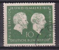 [100. Geburtstag von Prof. Paul Ehrlich und Emil von Behring, Typ AX]