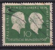 [100. Geburtstag von Prof. Paul Ehrlich und Emil von Behring, Typ AX]