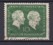 [100. Geburtstag von Prof. Paul Ehrlich und Emil von Behring, Typ AX]