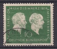 [100. Geburtstag von Prof. Paul Ehrlich und Emil von Behring, Typ AX]