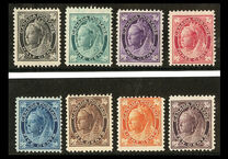 [Queen Victoria - Maple Leaf in Corners, loại P]