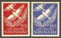 [The 10th Anniversary of Liberation of Netherlands and War Victims Relief Fund, type RP]