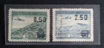 [Airmail - Stamps of 1950 Surcharged, type GA]