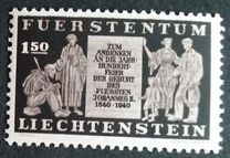 [The 100th Anniversary of the Birth of Prince Johann II, 1840-1929, tip EB]