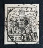[Coat of Arms - Hand-made Paper with Watermark K.K.H.M. in Sheet, Typ A2]
