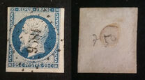 [President Louis Napoléon - Inscription: "REPUB FRANC", 類型 B1]