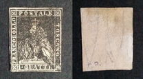 [Lion of Toscany - Printed on White Paper, Different Watermark, type A13]