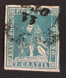 [Lion of Toscany - Printed on White Paper, Different Watermark, type A16]