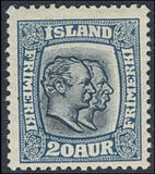 [King Christian IX and Frederik VIII - Different Watermark, Tipe G21]