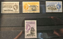 [Previously Issued Stamps Overprinted "TRANS - ANTARCTIC - EXPEDITION 1955-1958", 類型 X]
