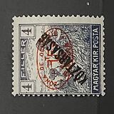[Overprinted " Köztársaság", type O2]