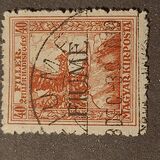 [Overprinted Postage Stamps from Hungary, type U]
