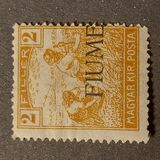 [Overprinted Postage Stamps from Hungary, type C]