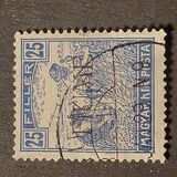 [Overprinted Postage Stamps from Hungary, type C7]