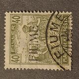 [Overprinted Postage Stamps from Hungary, type C9]