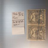 [Turul over Crown of Saint Stephen - Different Perforation, type F45]