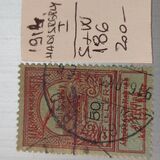 [Aid to Flood Victims Stamps of 1913 Overprinted "Hadi segély" and Surcharged - Military Aid for Widows and Orphans, प्रकार K12]