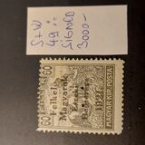[Hungary Postage Stamps Overprinted - Reaper, Parliament & Madonna and Child, type F6]