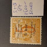 [Hungary Postage Stamps Overprinted and Surcharged - Reaper, type H5]