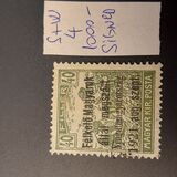 [Hungary Postage Stamps Overprinted - Reaper & Parliament, type A3]